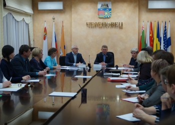Встреча с профсоюзами образования г. Череповца