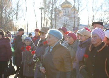 Траурный митинг, посвященный Дню памяти жертв политических репрессий